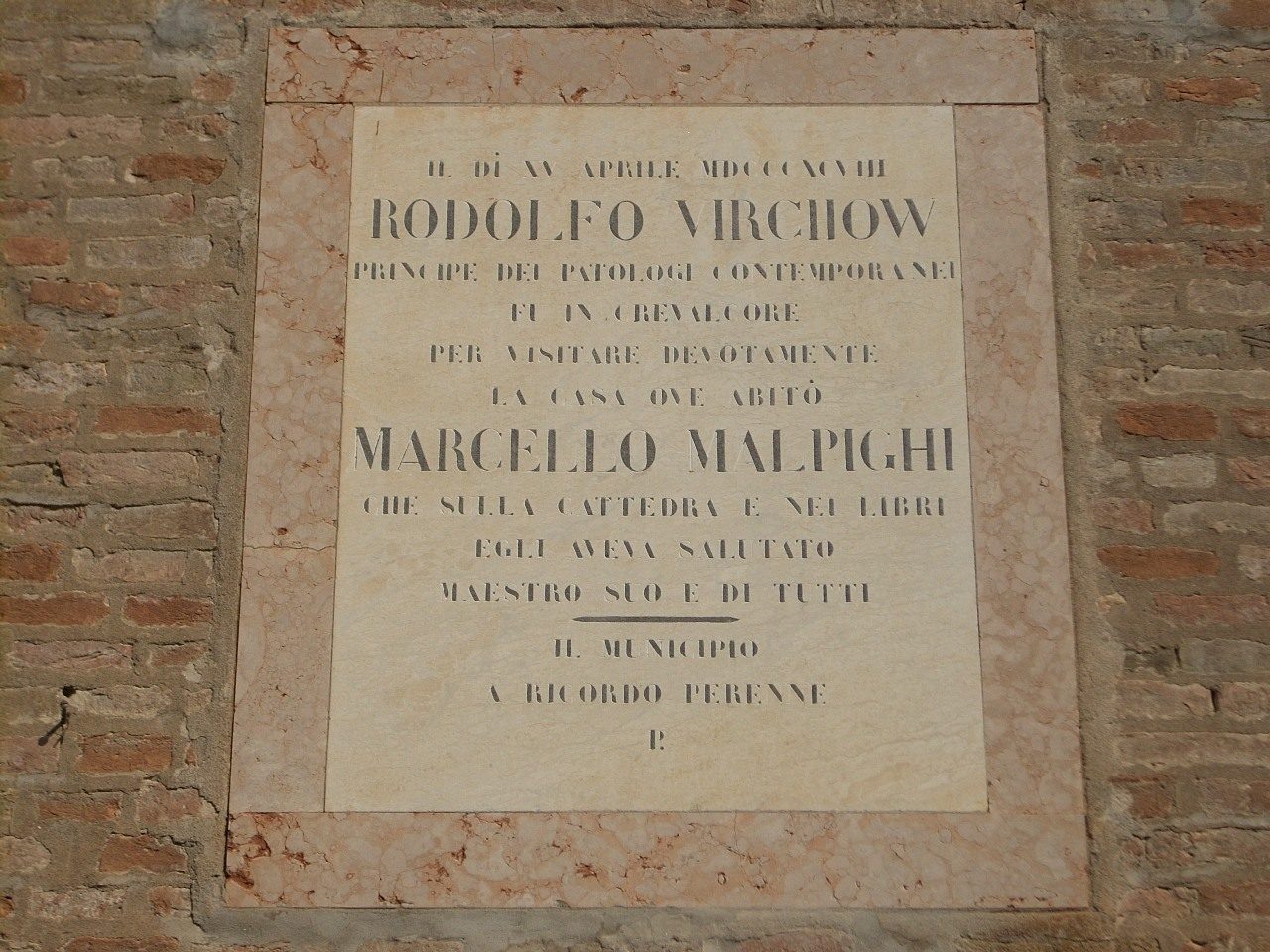 Marcello Malpighi's home, Crevalcore, Italy - 03.JPG